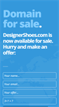 Mobile Screenshot of designershoes.com